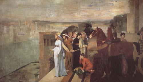 Edgar Degas Semiramis Building Babylon (mk06) China oil painting art